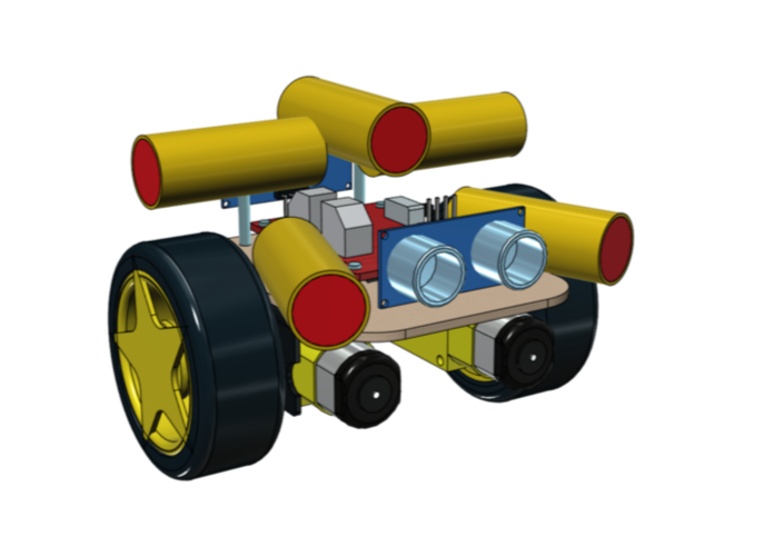 ADS红外光自动驾驶小车